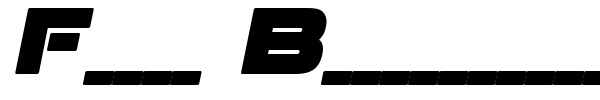 Fenix Blackletter Caps font preview